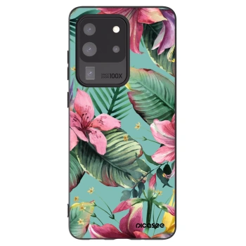 Picasee silikonový černý obal pro Samsung Galaxy S20 Ultra 5G G988F - Hawaii