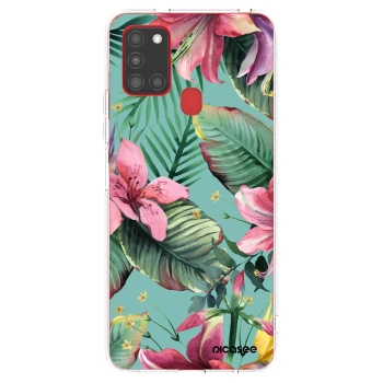 Picasee silikonový průhledný obal pro Samsung Galaxy A21s - Hawaii