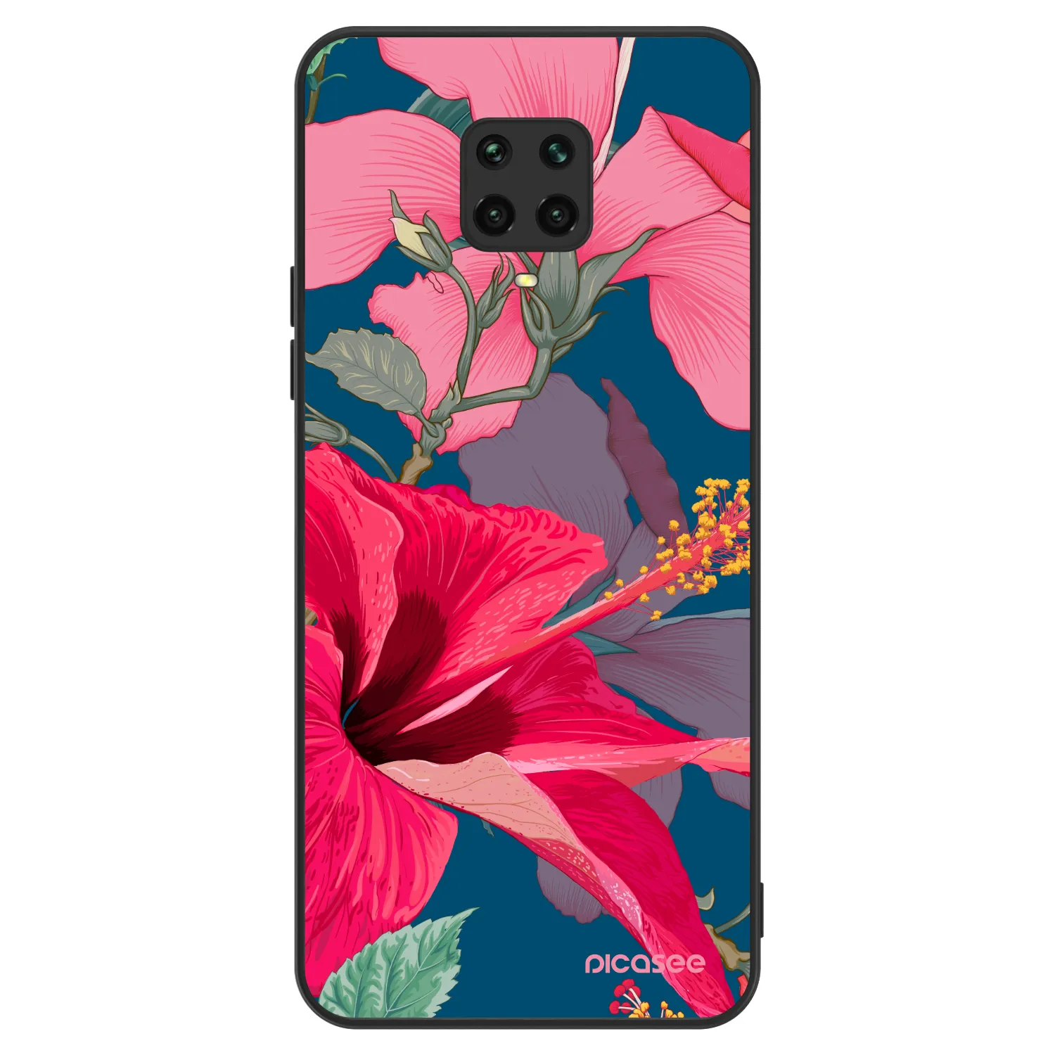 Picasee ULTIMATE CASE pro Xiaomi Redmi Note 9 Pro - Hibiscus