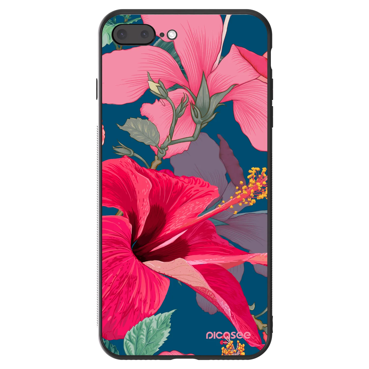 Picasee ULTIMATE CASE pro Apple iPhone 7 Plus - Hibiscus