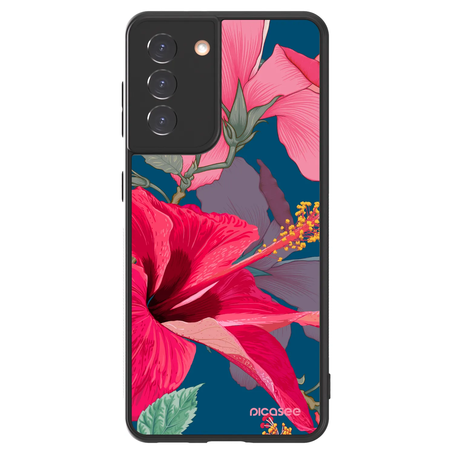 Picasee ULTIMATE CASE pro Samsung Galaxy S21 5G G991B - Hibiscus