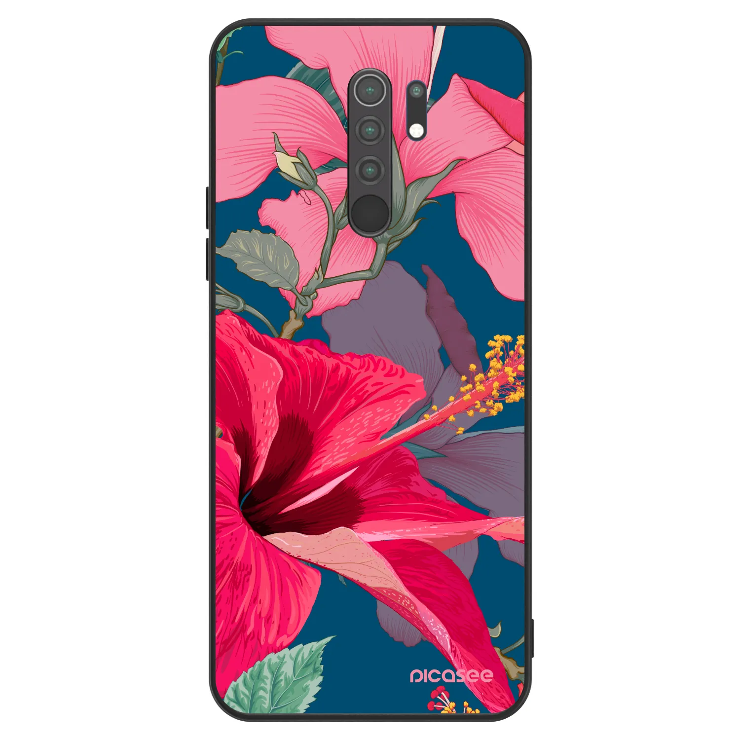 Picasee ULTIMATE CASE pro Xiaomi Redmi 9 - Hibiscus