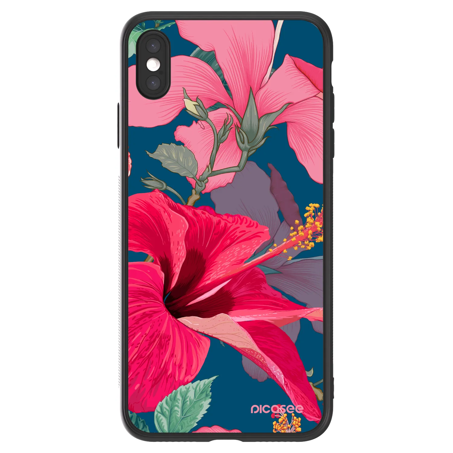 Picasee ULTIMATE CASE pro Apple iPhone XS Max - Hibiscus