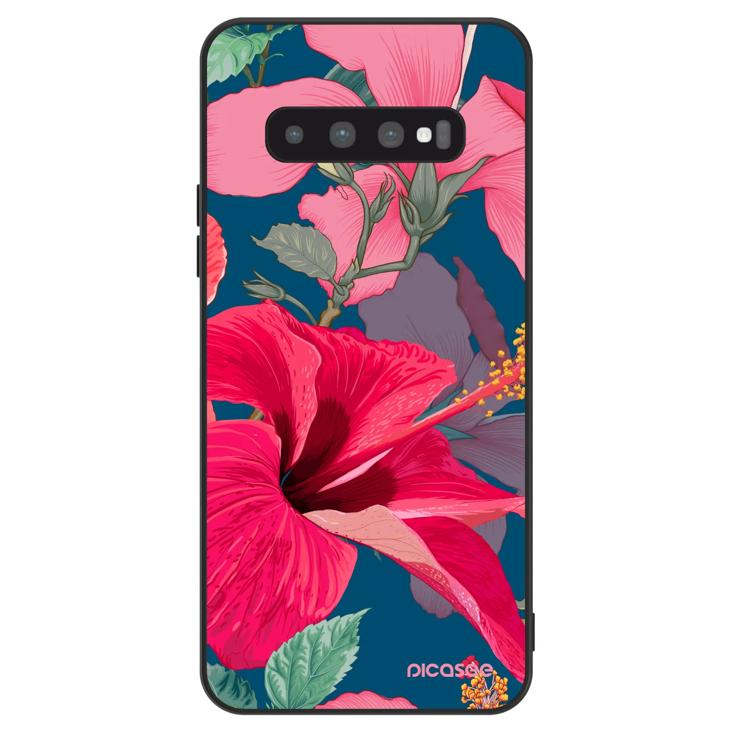 Picasee ULTIMATE CASE pro Samsung Galaxy S10 G973 - Hibiscus