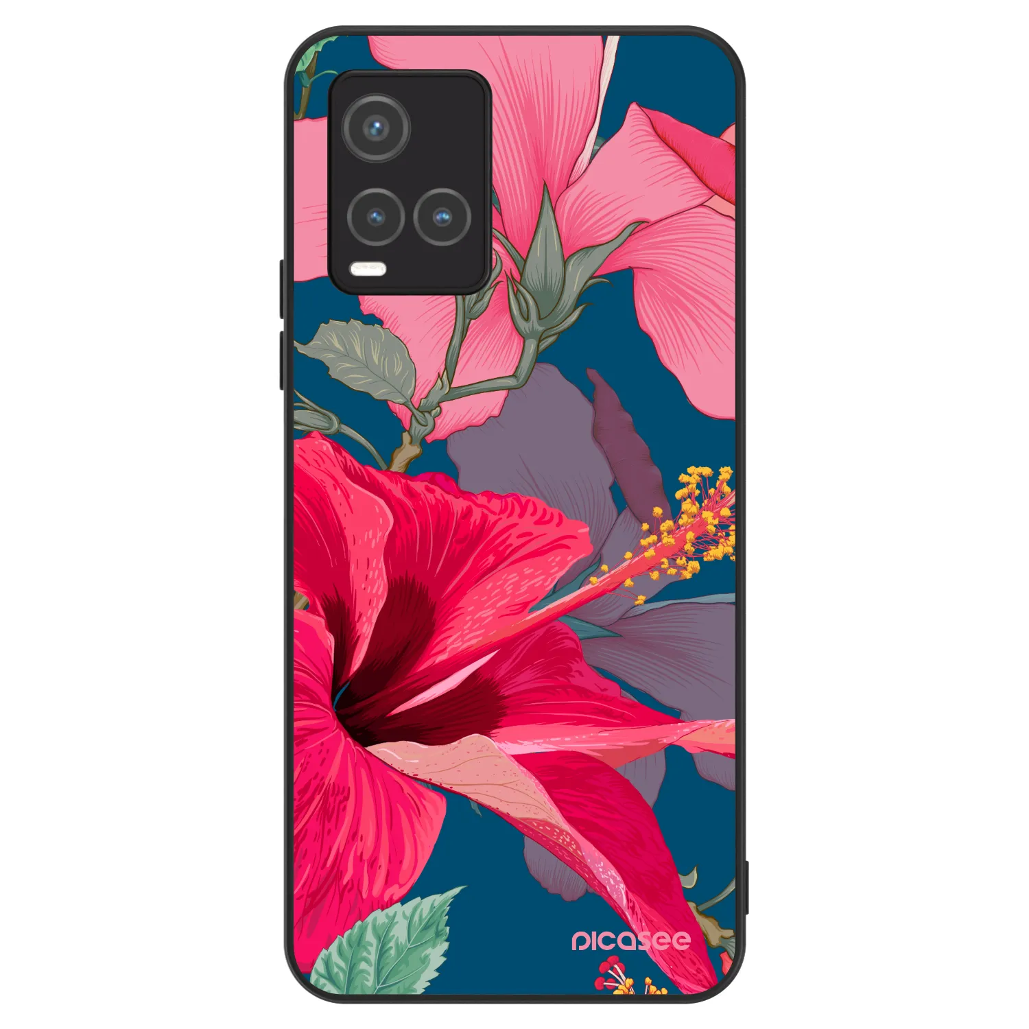 Picasee ULTIMATE CASE pro Vivo Y33s - Hibiscus