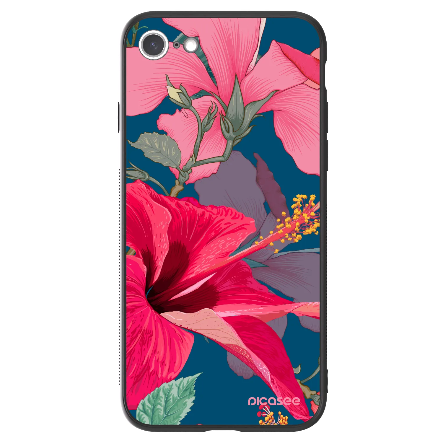 Picasee ULTIMATE CASE pro Apple iPhone SE 2022 - Hibiscus