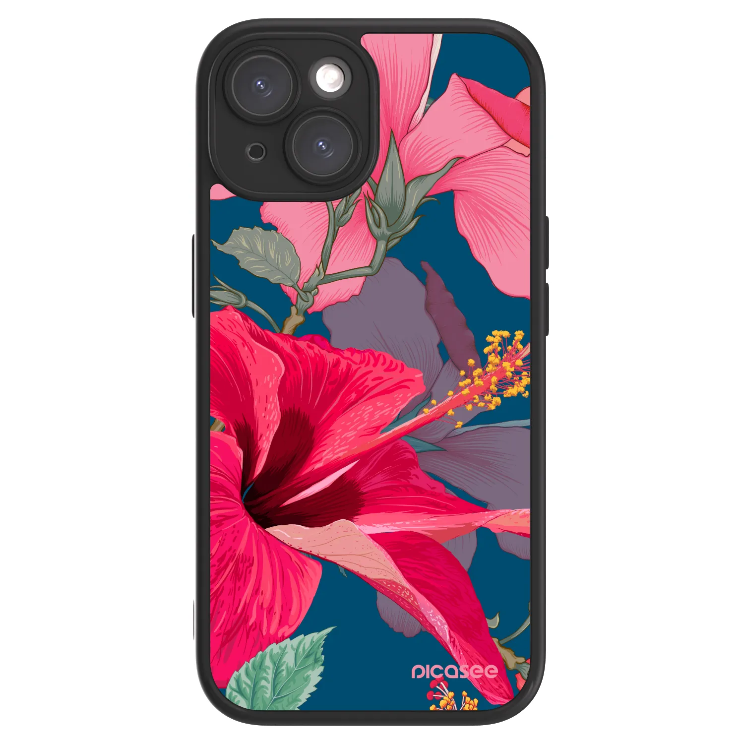 Picasee ULTIMATE CASE pro Apple iPhone 15 - Hibiscus