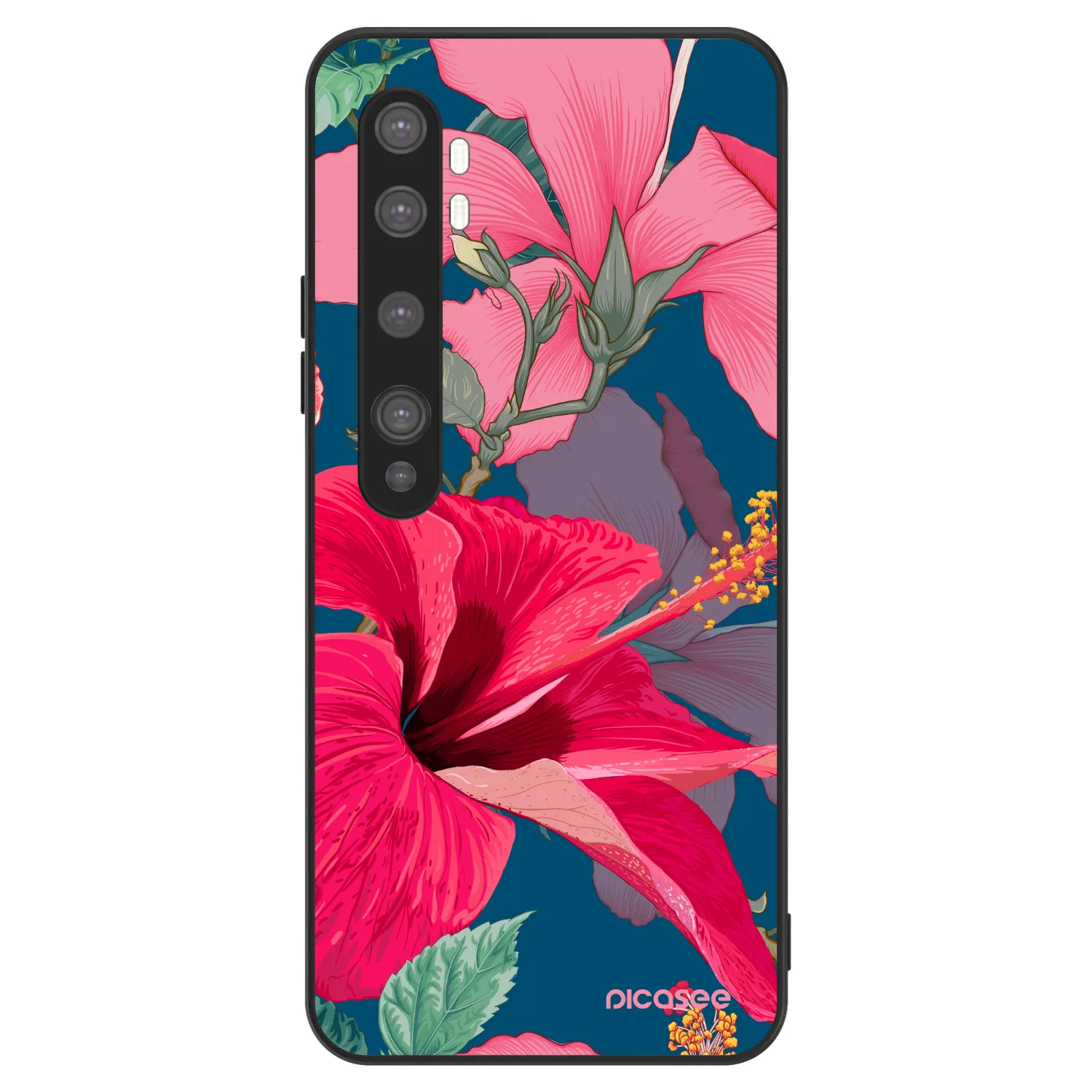 Picasee ULTIMATE CASE pro Xiaomi Mi Note 10 (Pro) - Hibiscus