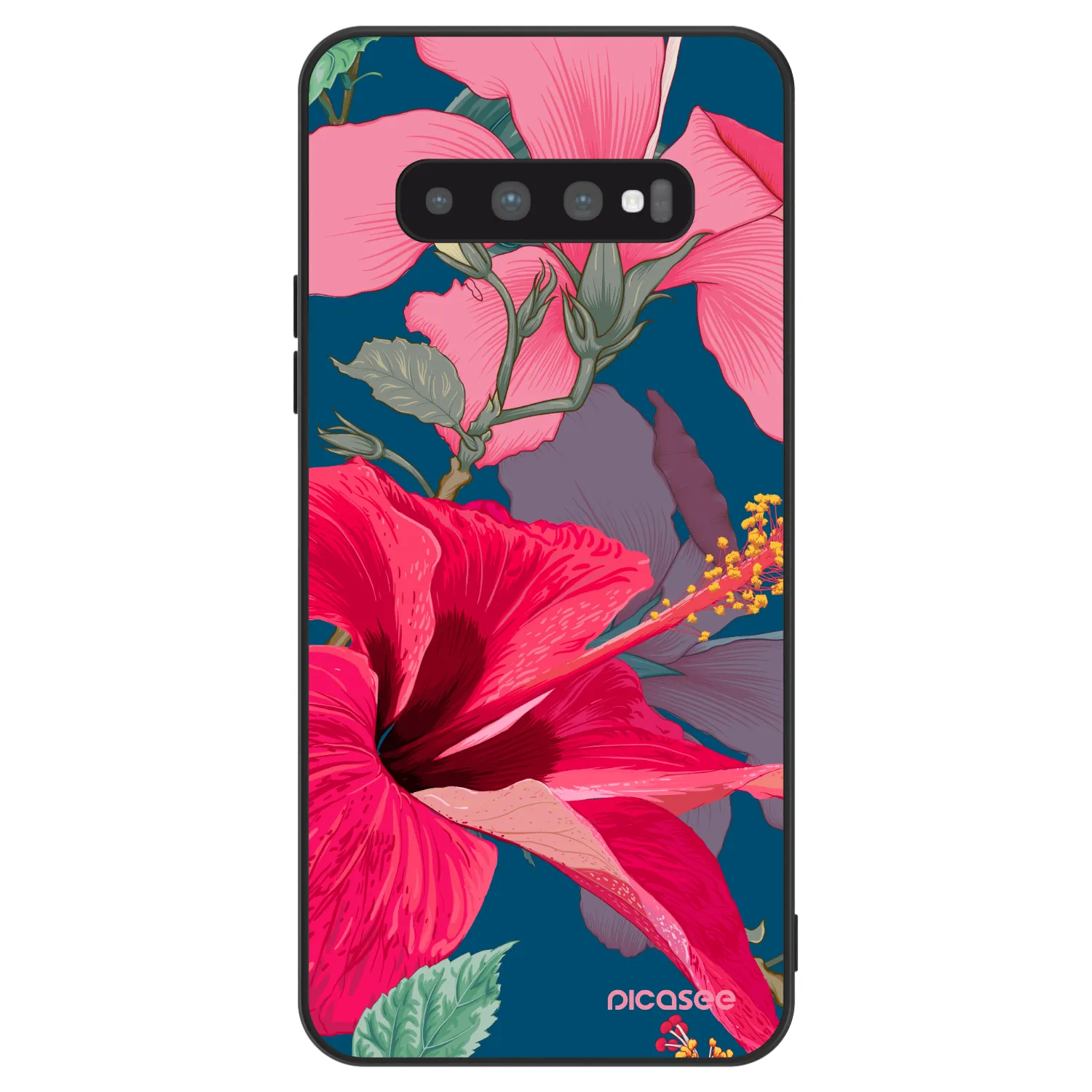 Picasee ULTIMATE CASE pro Samsung Galaxy S10 Plus G975 - Hibiscus
