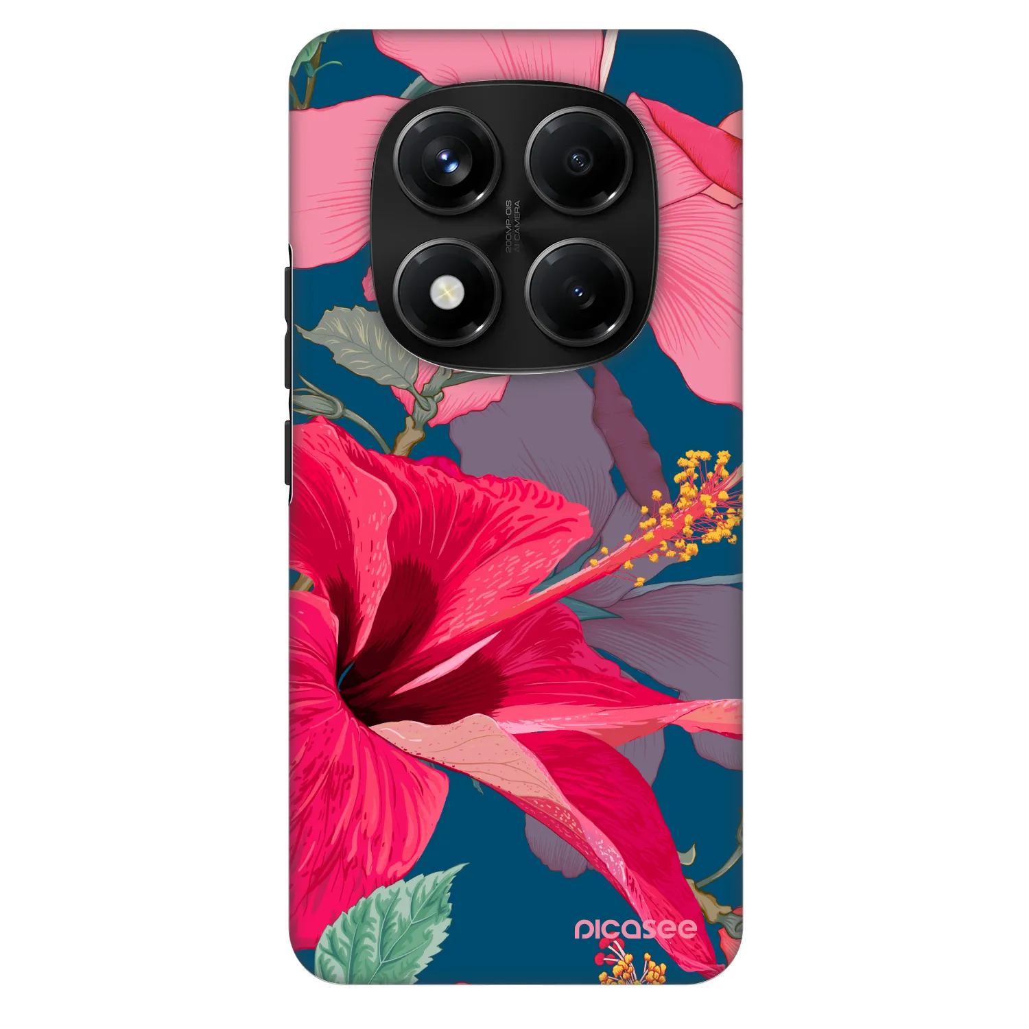 Picasee Fashion Case pro Xiaomi Redmi Note 14 Pro+ 5G - Hibiscus