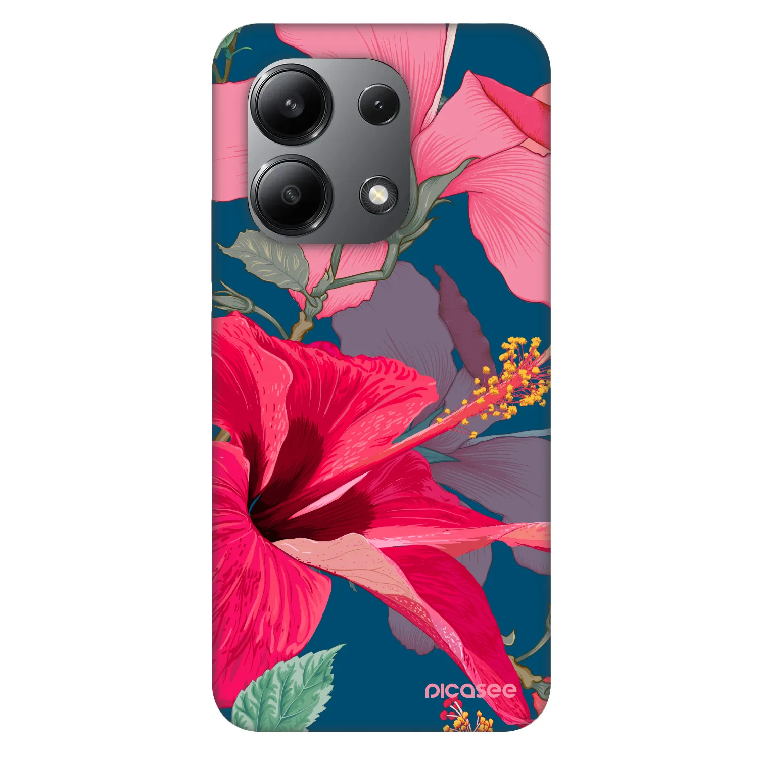 Picasee Fashion Case pro Xiaomi Redmi Note 13 4G - Hibiscus