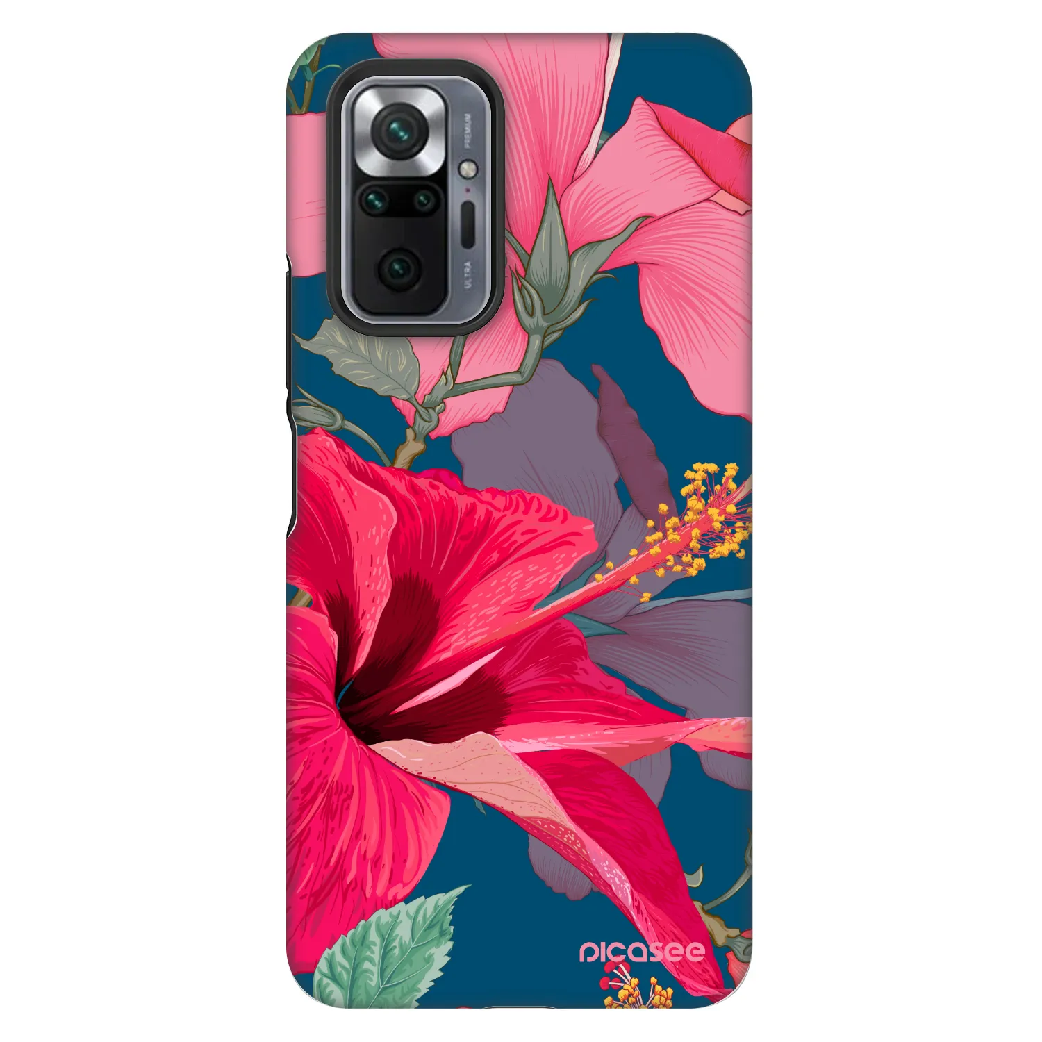 Picasee Fashion Case pro Xiaomi Redmi Note 10 Pro - Hibiscus