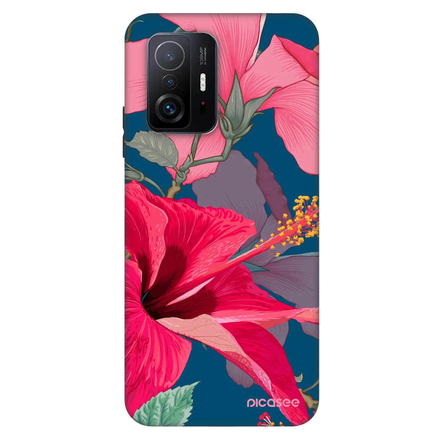 Picasee Fashion Case pro Xiaomi 11T Pro - Hibiscus