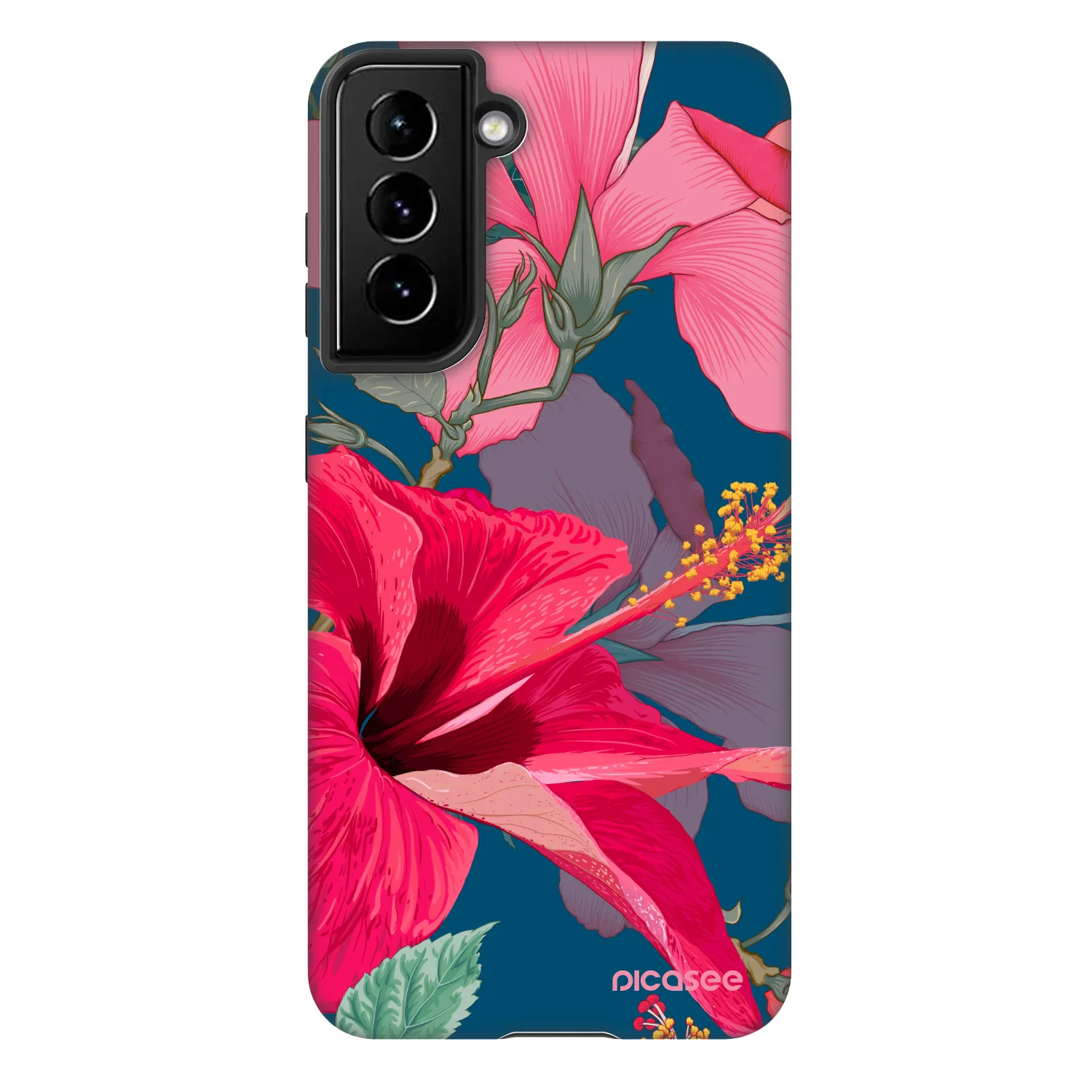 Picasee Fashion Case pro Samsung Galaxy S22 5G - Hibiscus