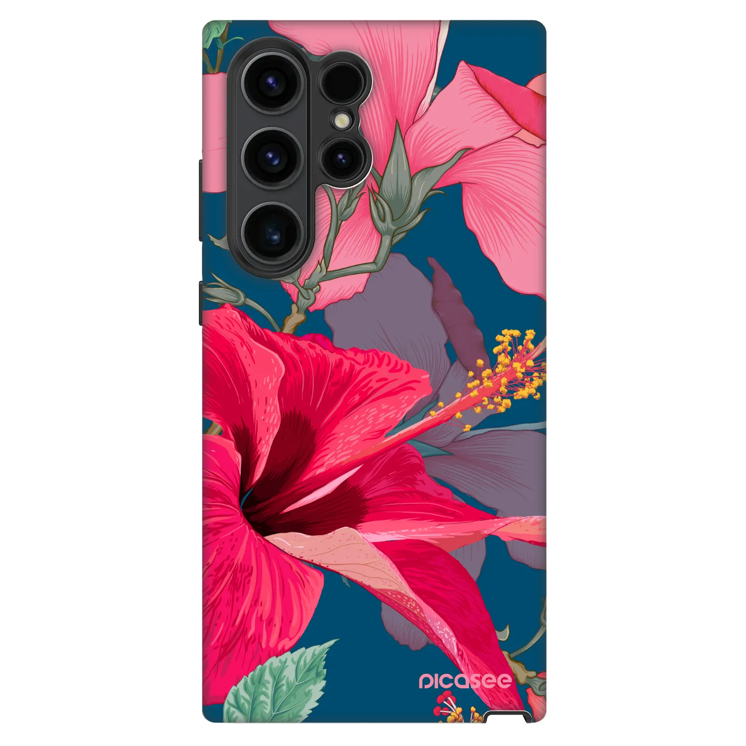 Picasee Fashion Case pro Samsung Galaxy S22 Ultra 5G - Hibiscus