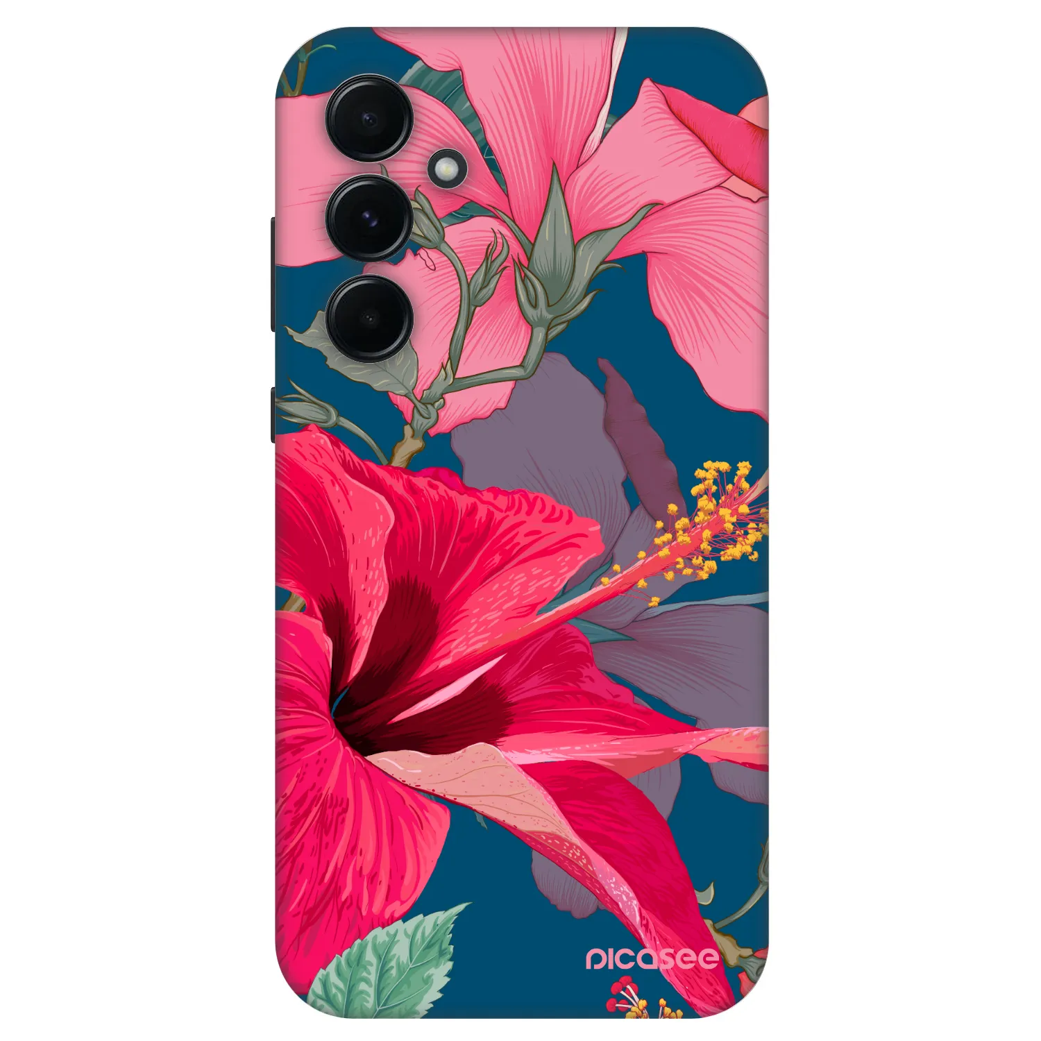 Picasee Fashion Case pro Samsung Galaxy A55 5G A556B - Hibiscus