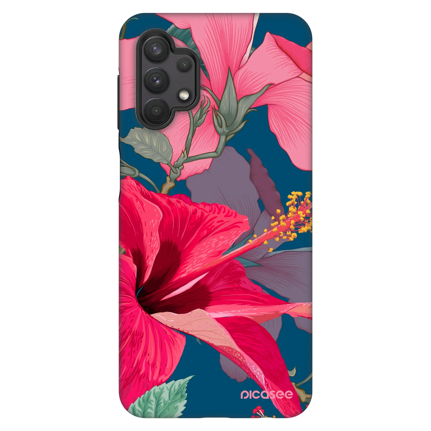 Picasee Fashion Case pro Samsung Galaxy A32 5G A326B - Hibiscus