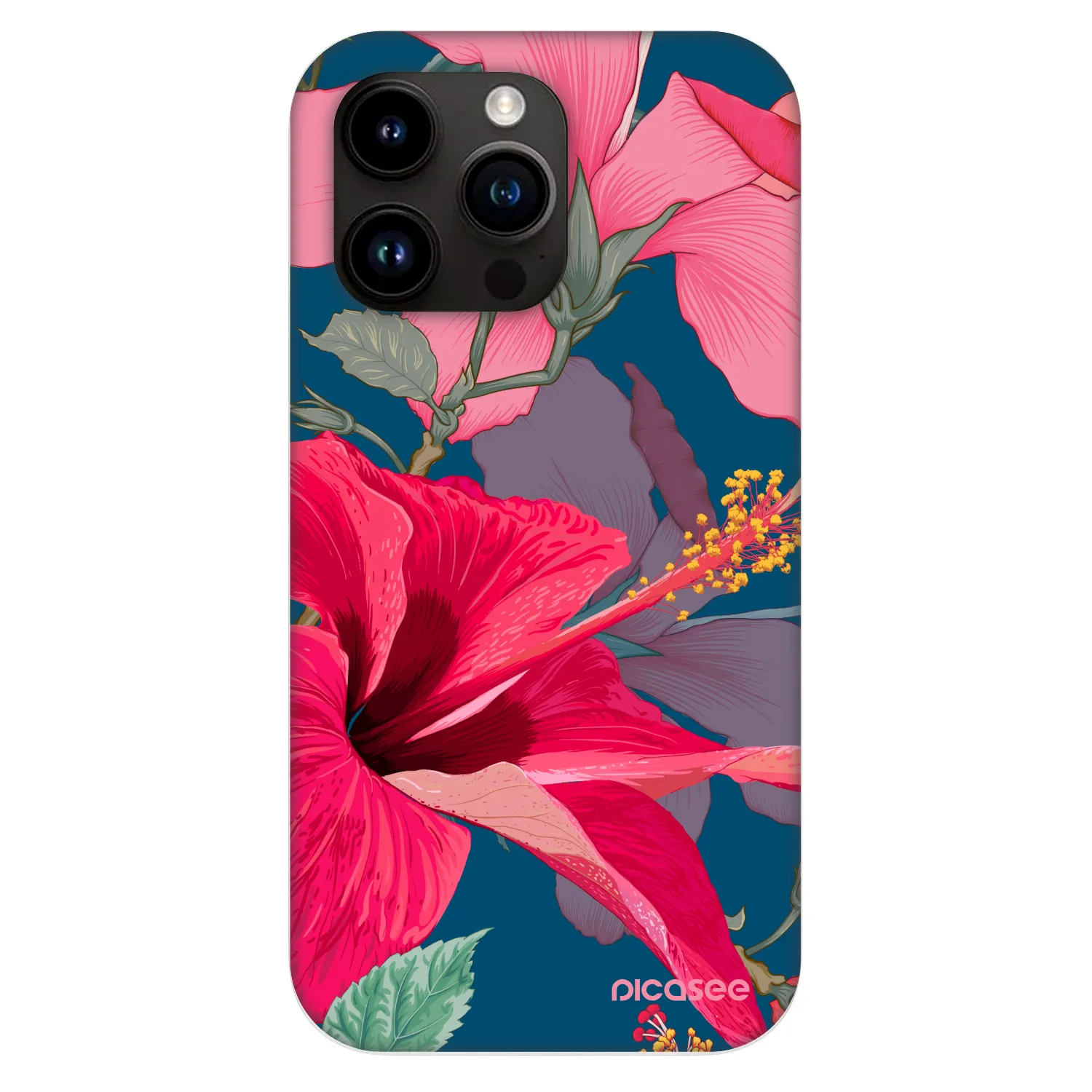 Picasee Fashion Case MagSafe Apple iPhone 13 Pro - Hibiscus