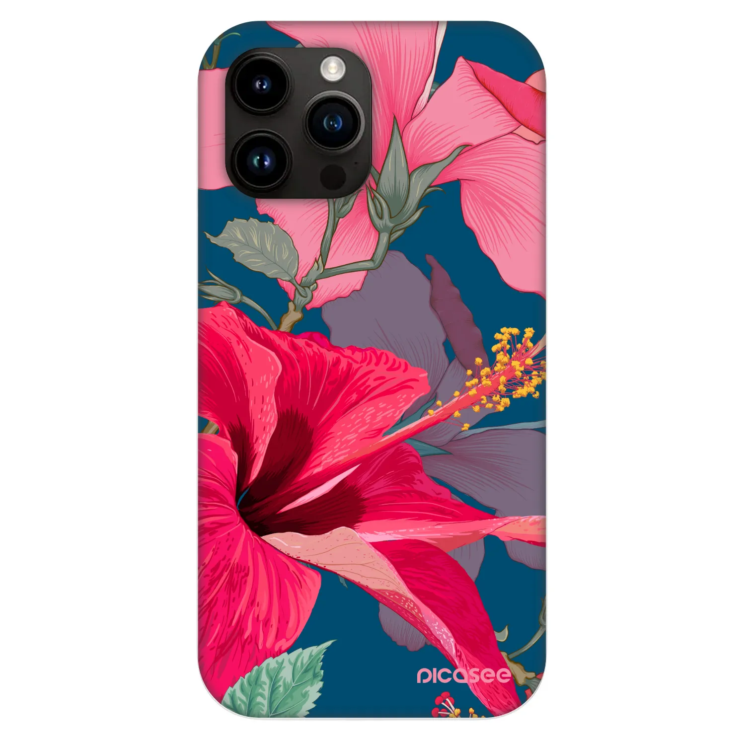 Picasee Fashion Case MagSafe Apple iPhone 13 Pro Max - Hibiscus