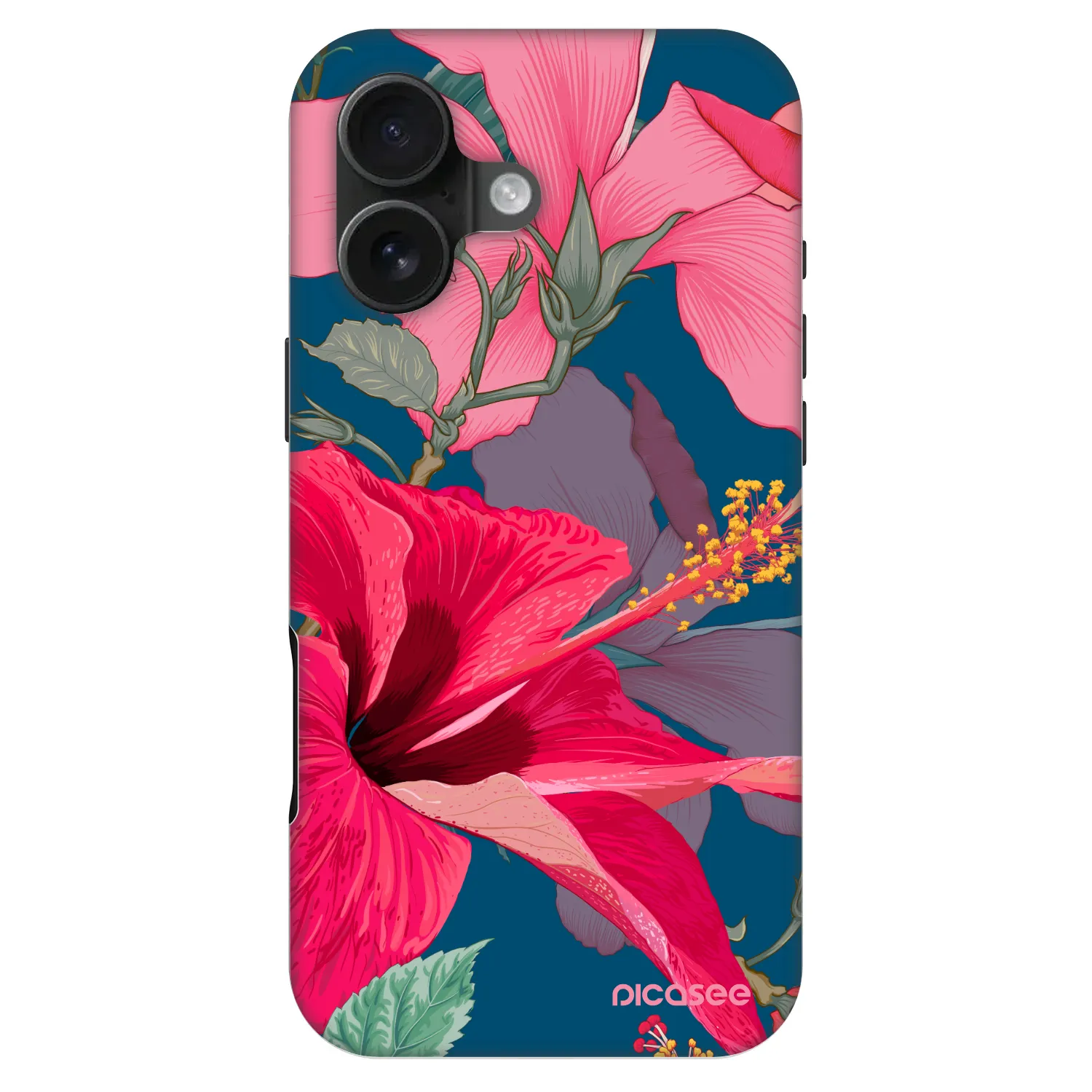 Picasee Fashion Case MagSafe Apple iPhone 16 - Hibiscus