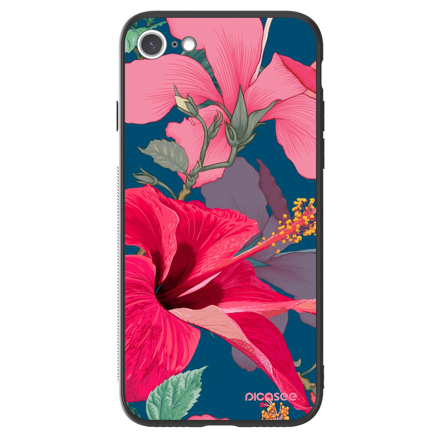 Picasee ULTIMATE CASE pro Apple iPhone 7 - Hibiscus