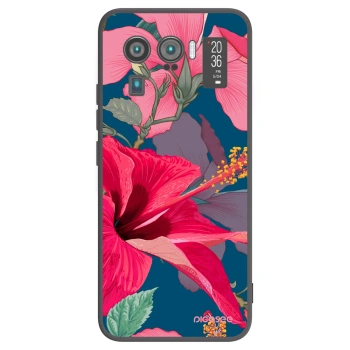 Picasee silikonový černý obal pro Xiaomi Mi 11 Ultra - Hibiscus