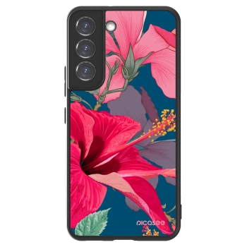 Picasee ULTIMATE CASE pro Samsung Galaxy S22 5G - Hibiscus