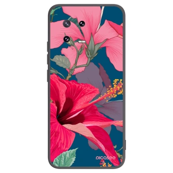 Picasee silikonový černý obal pro Xiaomi 13 Pro - Hibiscus