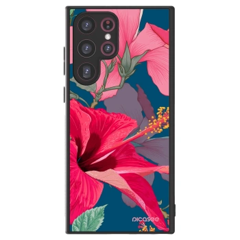 Picasee ULTIMATE CASE PowerShare pro Samsung Galaxy S22 Ultra 5G - Hibiscus