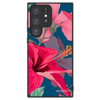 Picasee ULTIMATE CASE PowerShare pro Samsung Galaxy S23 Ultra 5G - Hibiscus