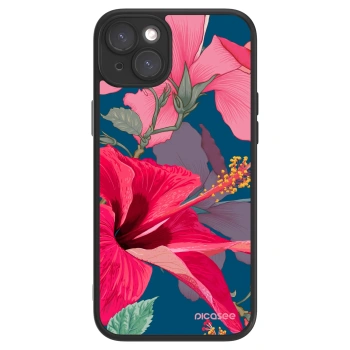 Picasee ULTIMATE CASE MagSafe pro Apple iPhone 15 Plus - Hibiscus