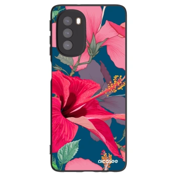 Obal pro Motorola Moto G51 - Hibiscus