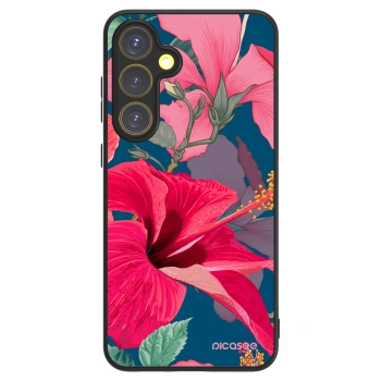 Picasee ULTIMATE CASE pro Samsung Galaxy S24 FE S721B - Hibiscus