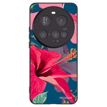 Picasee silikonový černý obal pro Xiaomi 15 Ultra - Hibiscus