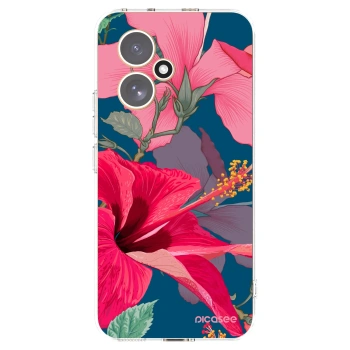 Picasee silikonový průhledný obal pro Honor 400 5G - Hibiscus