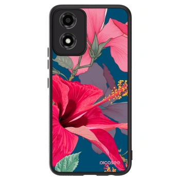 Obal pro Motorola Moto E14 - Hibiscus