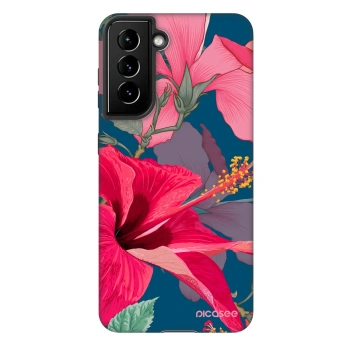 Obal pro Samsung Galaxy S21 FE 5G - Hibiscus