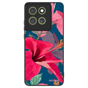 Obal pro Motorola Moto G86 Power 5G - Hibiscus
