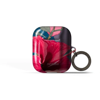 Obal pro Apple AirPods 1 - Hibiscus