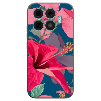 Picasee silikonový černý obal pro Xiaomi 17T - Hibiscus