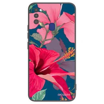Obal pro Samsung Galaxy M21 M215F - Hibiscus
