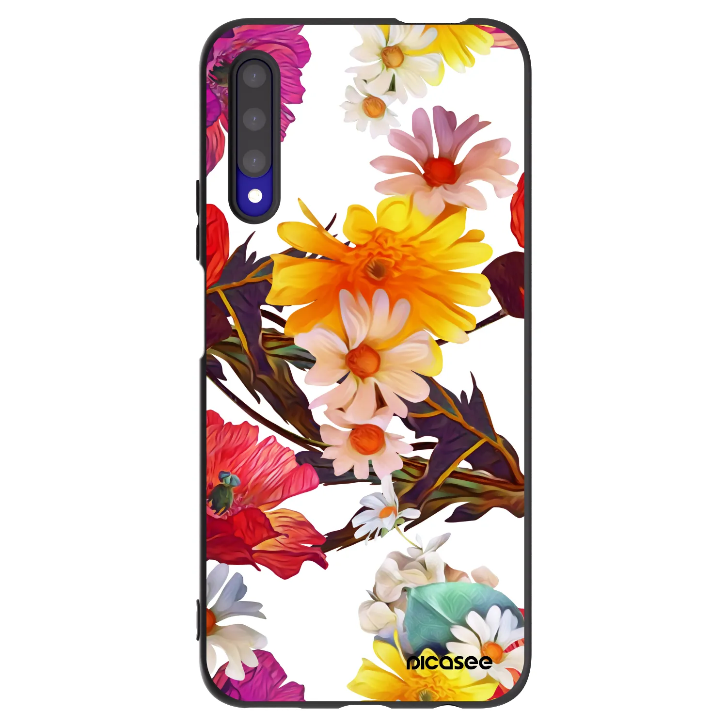 Picasee silikonový černý obal pro Honor 9X Pro - Meadow