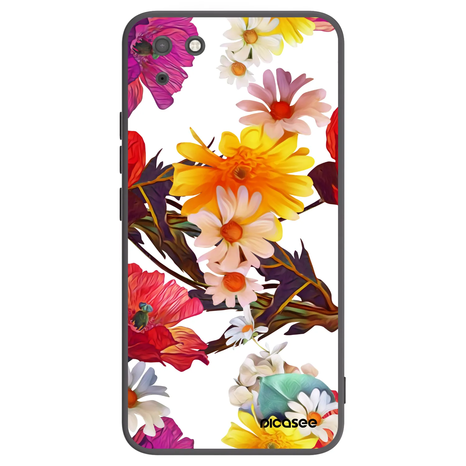 Picasee silikonový černý obal pro Huawei Y5P - Meadow