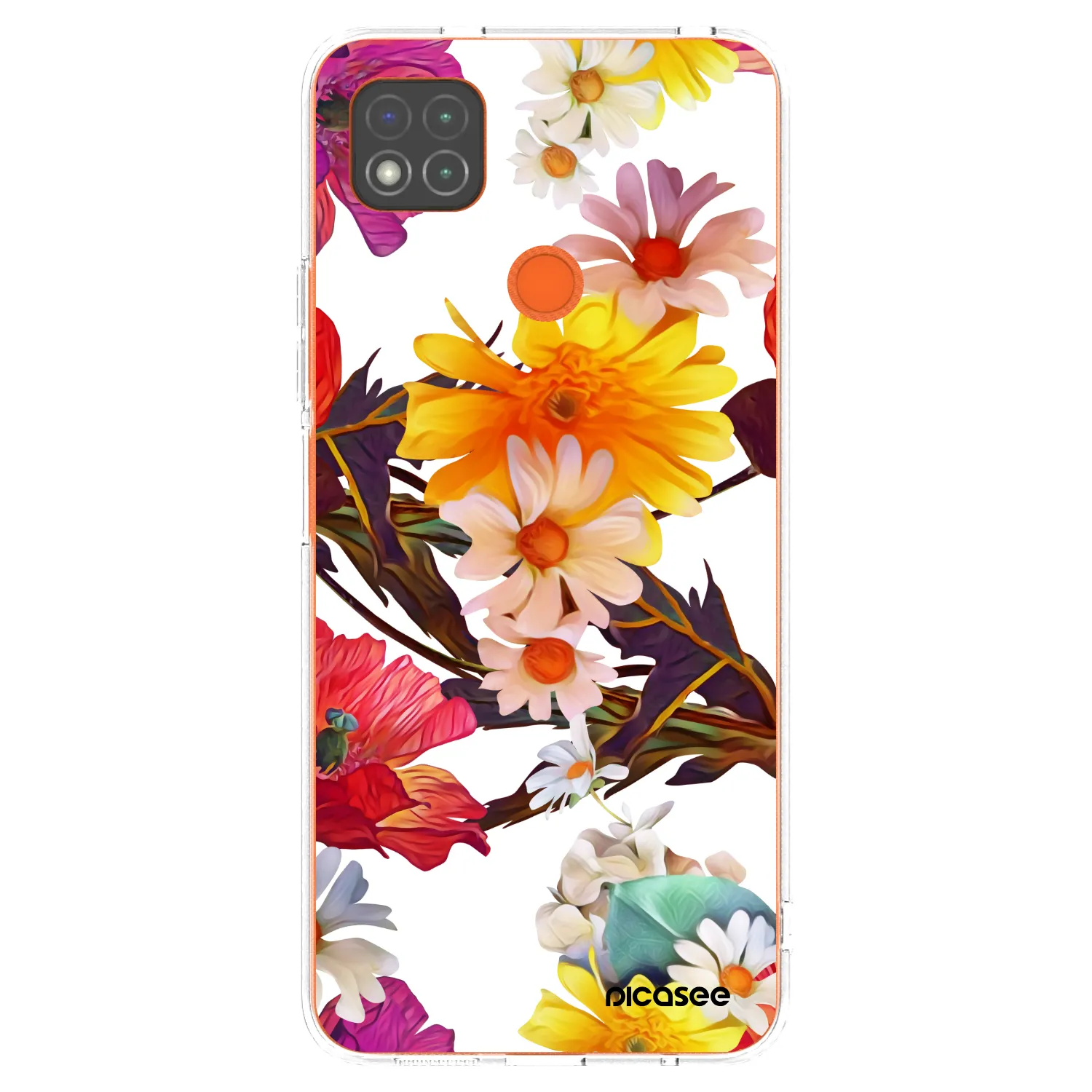 Picasee silikonový průhledný obal pro Xiaomi Redmi 9C - Meadow