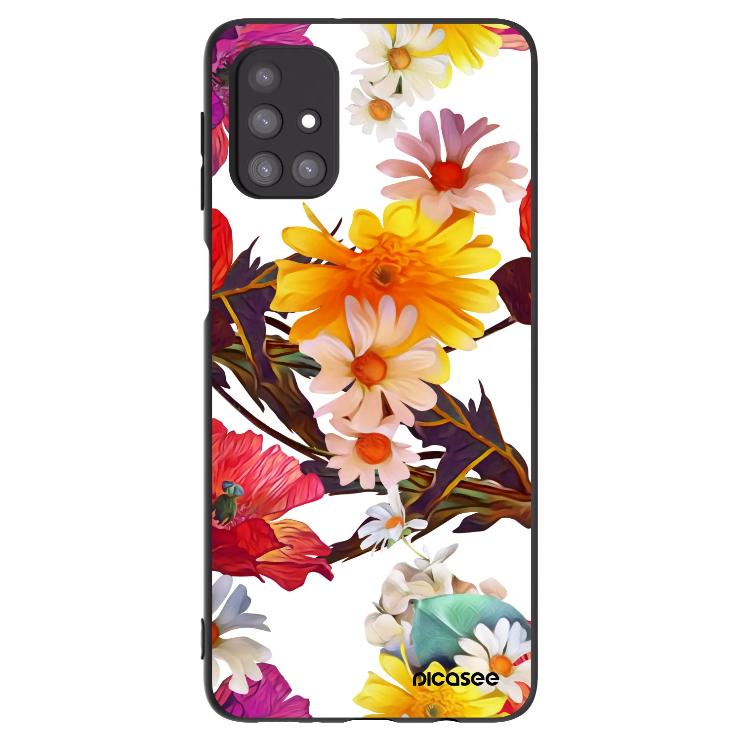 Picasee silikonový černý obal pro Samsung Galaxy M31s - Meadow
