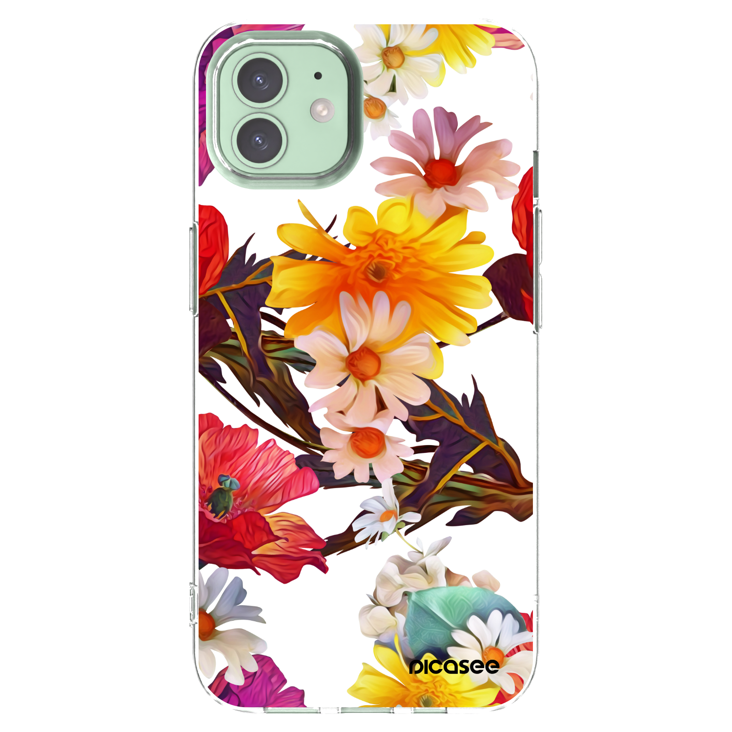 Picasee silikonový průhledný obal pro Apple iPhone 12 Pro - Meadow