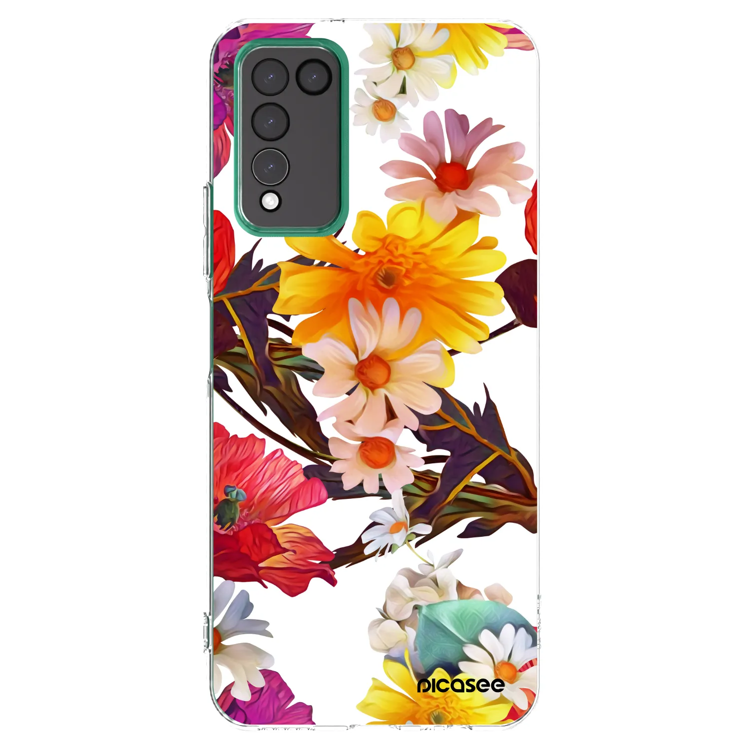 Picasee silikonový průhledný obal pro Honor 10X Lite - Meadow