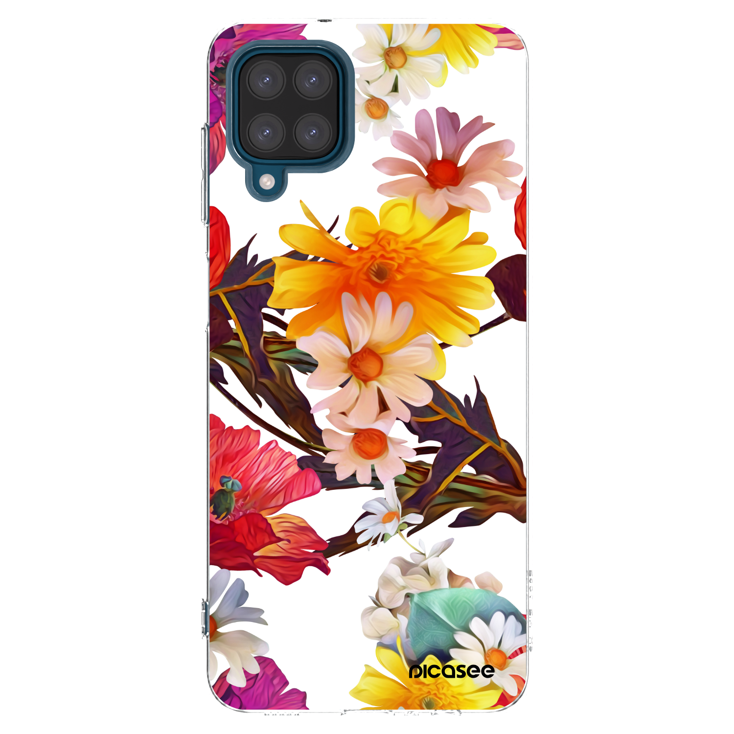 Picasee silikonový průhledný obal pro Samsung Galaxy A12 A125F - Meadow