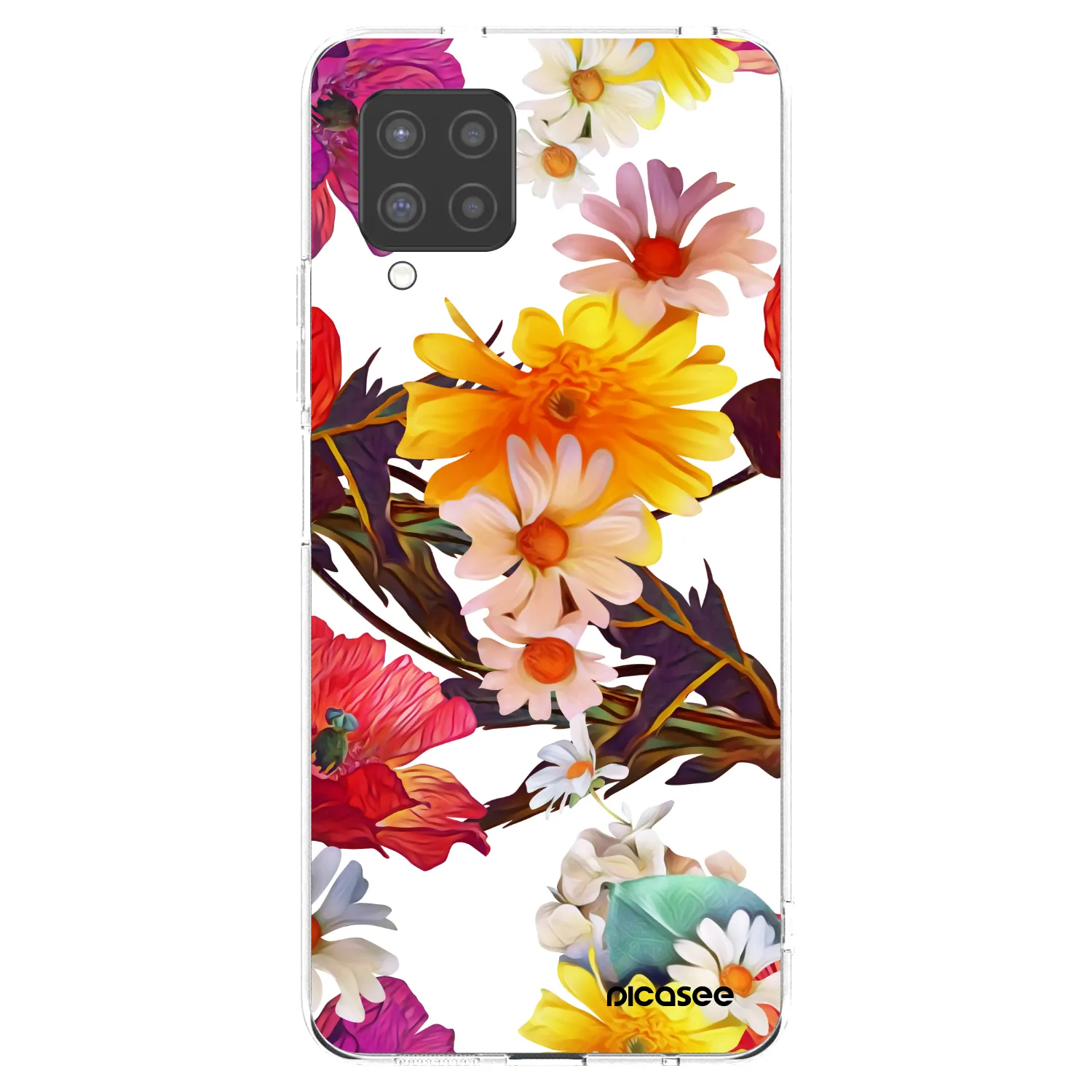 Picasee silikonový průhledný obal pro Samsung Galaxy A42 A426B - Meadow