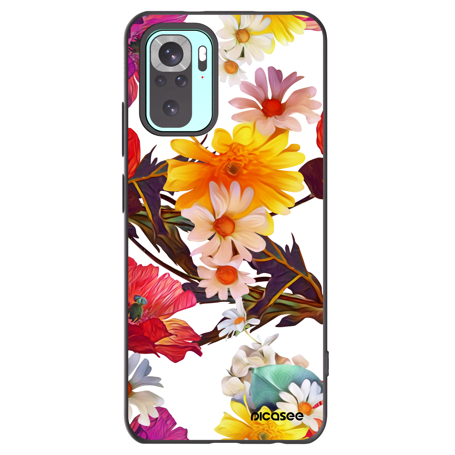 Picasee silikonový černý obal pro Xiaomi Redmi Note 10 Pro - Meadow